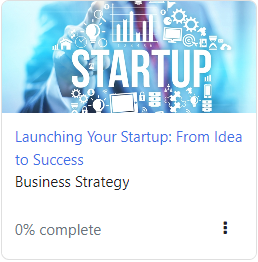 Startup creation